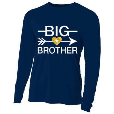 Big Brother Gold Heart Arrow Cooling Performance Long Sleeve Crew