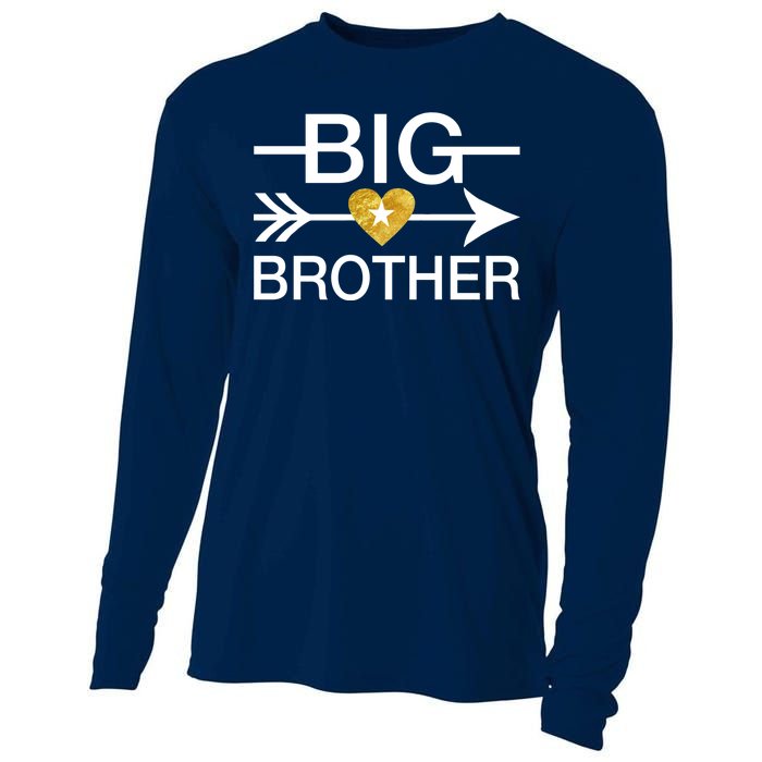 Big Brother Gold Heart Arrow Cooling Performance Long Sleeve Crew