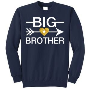 Big Brother Gold Heart Arrow Tall Sweatshirt