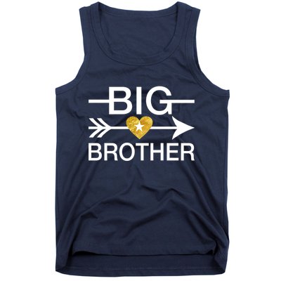 Big Brother Gold Heart Arrow Tank Top