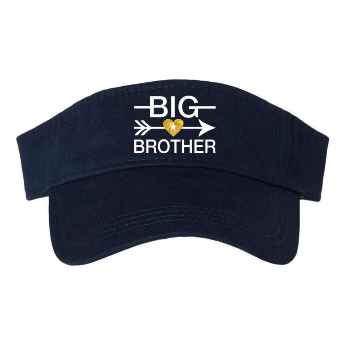 Big Brother Gold Heart Arrow Valucap Bio-Washed Visor