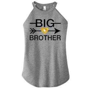 Big Brother Gold Heart Arrow Women's Perfect Tri Rocker Tank