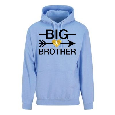 Big Brother Gold Heart Arrow Unisex Surf Hoodie