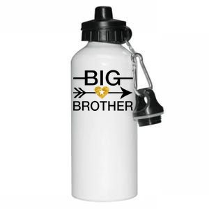 Big Brother Gold Heart Arrow Aluminum Water Bottle