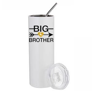 Big Brother Gold Heart Arrow Stainless Steel Tumbler