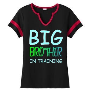 Big Brother In Training Ladies Halftime Notch Neck Tee