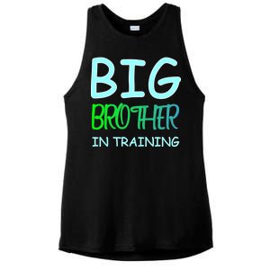 Big Brother In Training Ladies PosiCharge Tri-Blend Wicking Tank