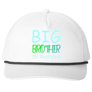 Big Brother In Training Snapback Five-Panel Rope Hat