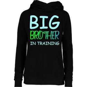 Big Brother In Training Womens Funnel Neck Pullover Hood