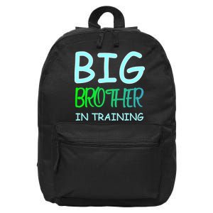 Big Brother In Training 16 in Basic Backpack