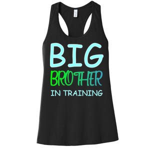 Big Brother In Training Women's Racerback Tank