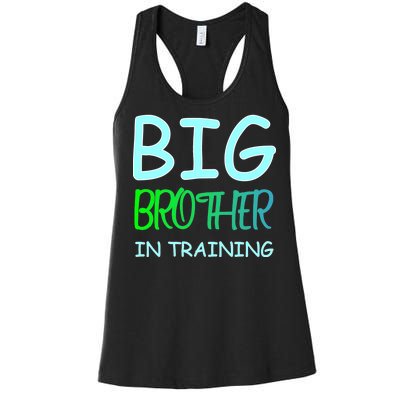 Big Brother In Training Women's Racerback Tank