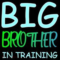 Big Brother In Training Baby Bodysuit
