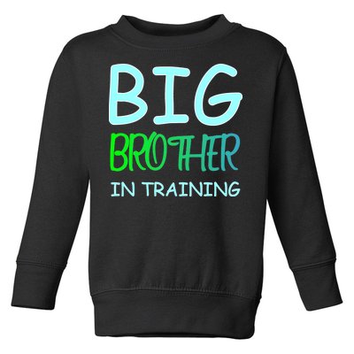 Big Brother In Training Toddler Sweatshirt