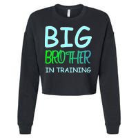 Big Brother In Training Cropped Pullover Crew