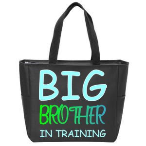 Big Brother In Training Zip Tote Bag