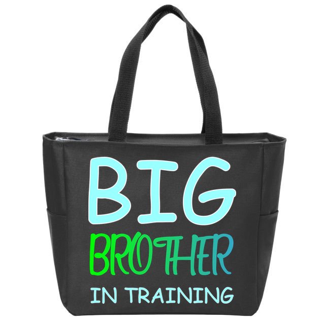 Big Brother In Training Zip Tote Bag