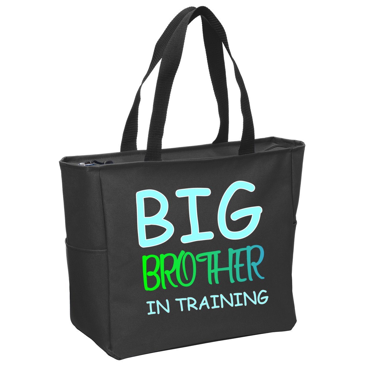 Big Brother In Training Zip Tote Bag