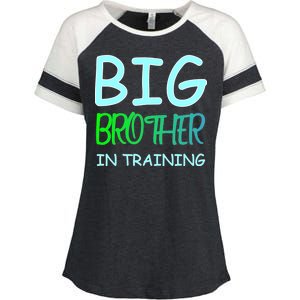 Big Brother In Training Enza Ladies Jersey Colorblock Tee