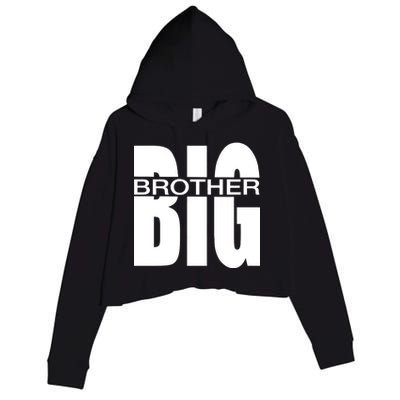 Big Brother Logo Crop Fleece Hoodie