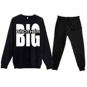 Big Brother Logo Premium Crewneck Sweatsuit Set