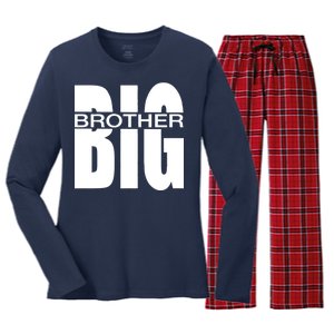 Big Brother Logo Women's Long Sleeve Flannel Pajama Set 