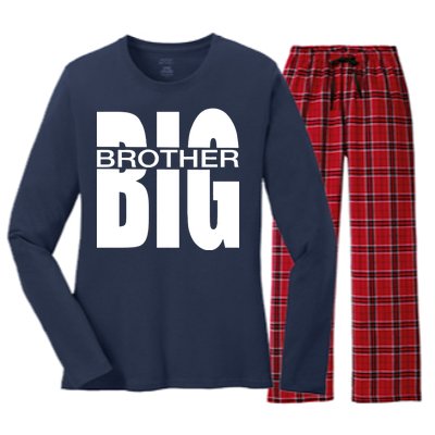 Big Brother Logo Women's Long Sleeve Flannel Pajama Set 