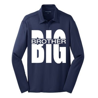 Big Brother Logo Silk Touch Performance Long Sleeve Polo