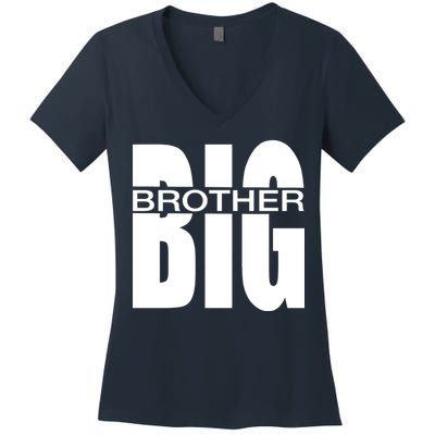 Big Brother Logo Women's V-Neck T-Shirt