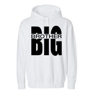 Big Brother Logo Garment-Dyed Fleece Hoodie