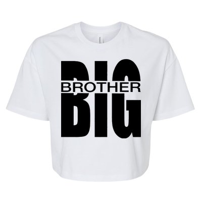 Big Brother Logo Bella+Canvas Jersey Crop Tee