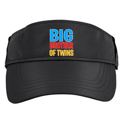 Big Brother of Twins Colorful Text Adult Drive Performance Visor