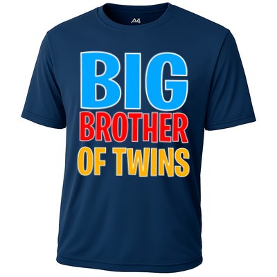 Big Brother of Twins Colorful Text Performance Shirt