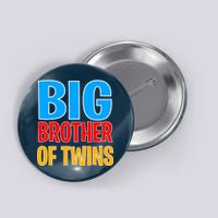 Big Brother of Twins Colorful Text Button