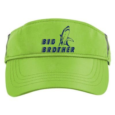 Big Brother Shark Funny Bro Adult Drive Performance Visor