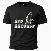 Big Brother Shark Funny Bro Cooling Performance Crew T-Shirt