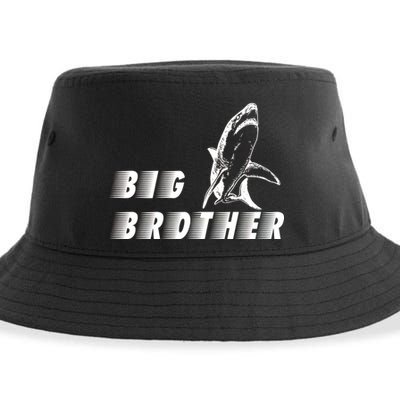 Big Brother Shark Funny Bro Sustainable Bucket Hat