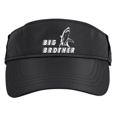 Big Brother Shark Funny Bro Adult Drive Performance Visor
