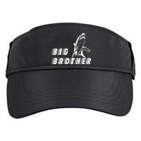 Big Brother Shark Funny Bro Adult Drive Performance Visor