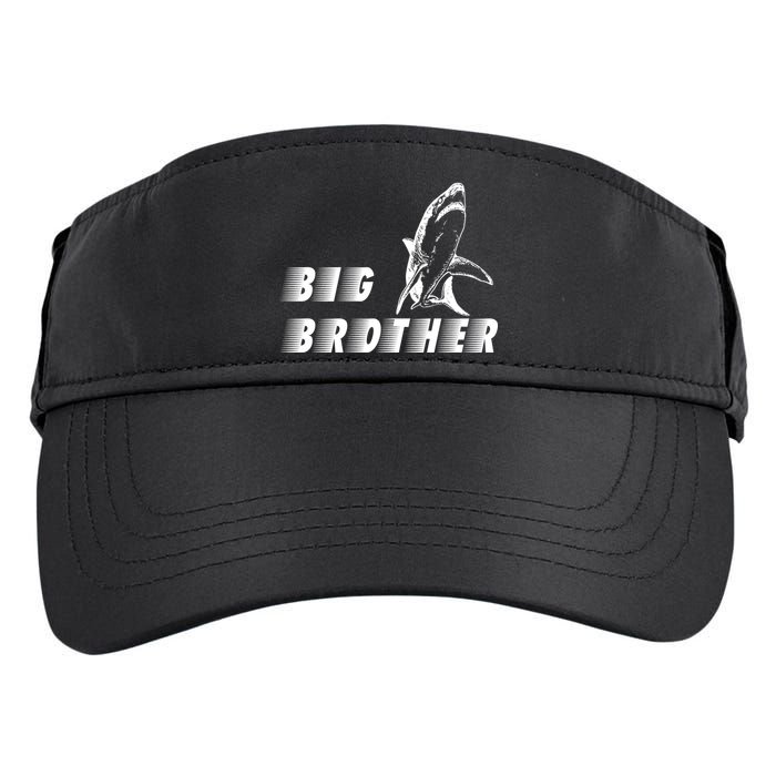 Big Brother Shark Funny Bro Adult Drive Performance Visor