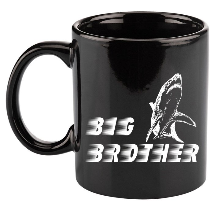 Big Brother Shark Funny Bro 11oz C Handle Ceramic Mug