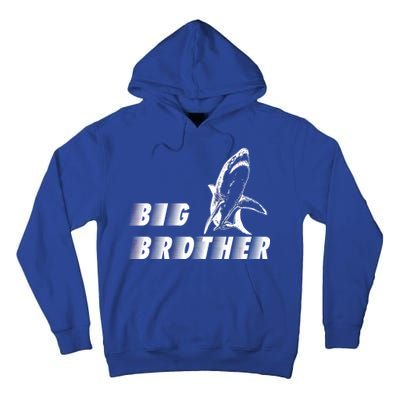 Big Brother Shark Funny Bro Tall Hoodie