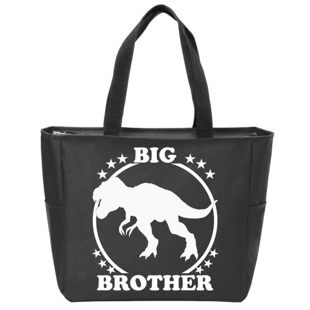 Big Brother T-Rex Zip Tote Bag