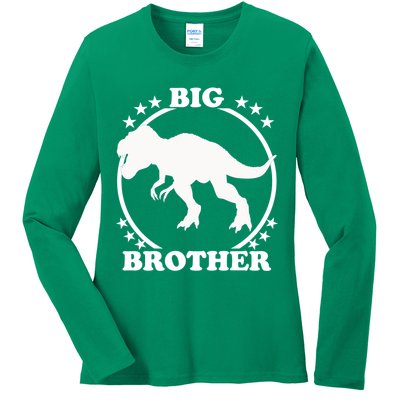 Big Brother T-Rex Ladies Long Sleeve Shirt