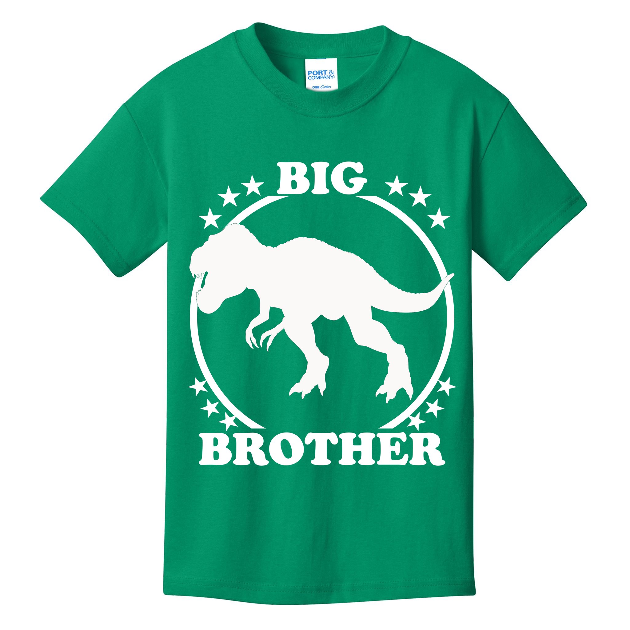 Big Brother T-Rex Kids T-Shirt