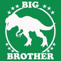 Big Brother T-Rex Kids T-Shirt
