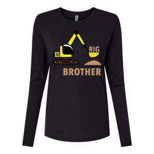 Big Brother Tractor Womens Cotton Relaxed Long Sleeve T-Shirt