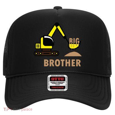 Big Brother Tractor High Crown Mesh Back Trucker Hat