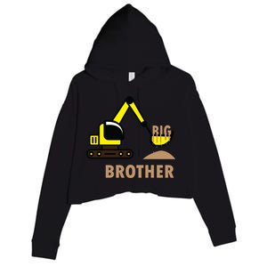 Big Brother Tractor Crop Fleece Hoodie