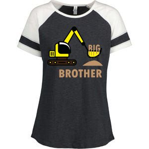 Big Brother Tractor Enza Ladies Jersey Colorblock Tee